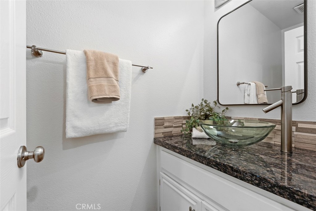 Downstairs half bath - 10 Sentinel, Aliso Viejo CA 92656 - photo 15