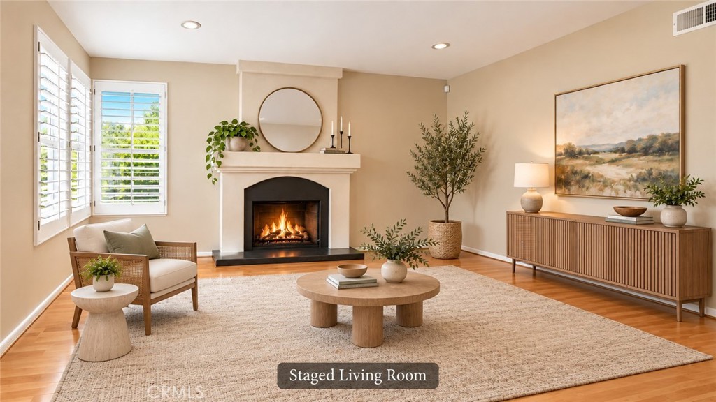Virtually Staged Living Room - 17 Northwinds, Aliso Viejo CA 92656 - photo 14