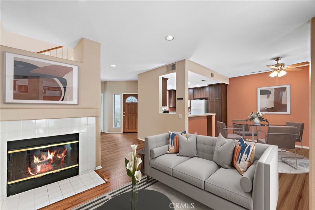 Living Room - Virtually Staged - 19 Alicante, Aliso Viejo CA 92656 - photo 1
