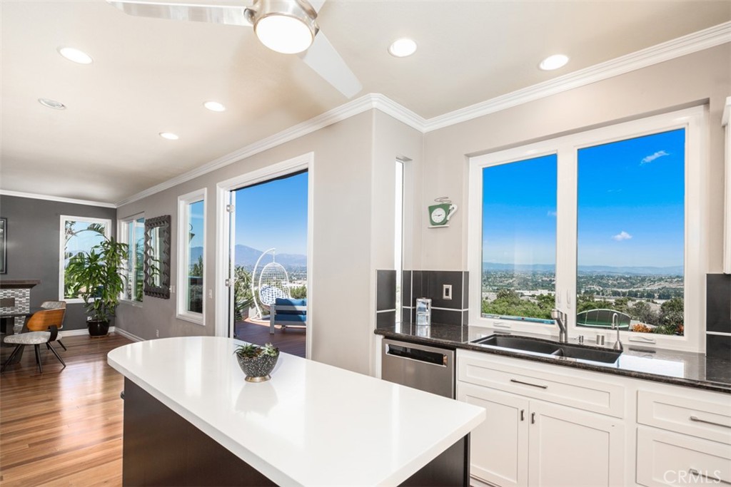 Kitchen Opens to the Dining Room with Extra Tall French Doors to the Backyard - 2 Cape Coral, Aliso Viejo CA 92656 - photo 1
