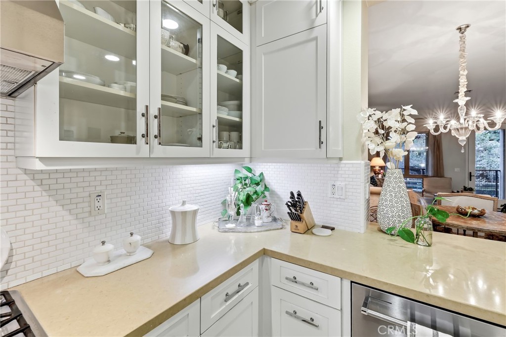 Glass front cabinets feature your prized collectibles - or just stuff - 23 Vantis, Aliso Viejo CA 92656 - photo 17