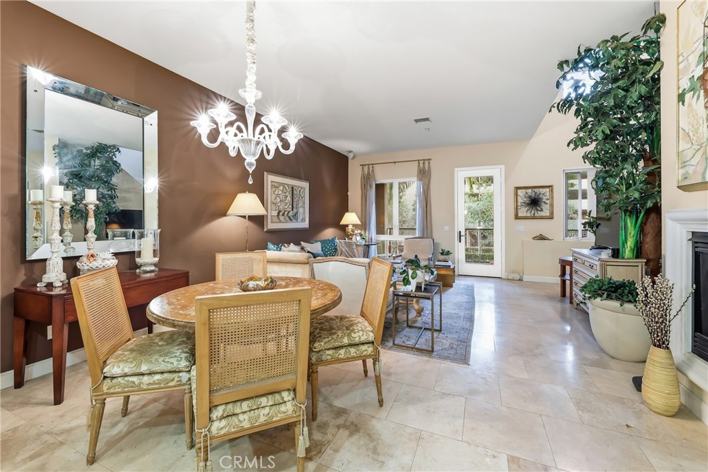 Large dedicated dining space (chandelier not included) - 23 Vantis, Aliso Viejo CA 92656 - photo 19