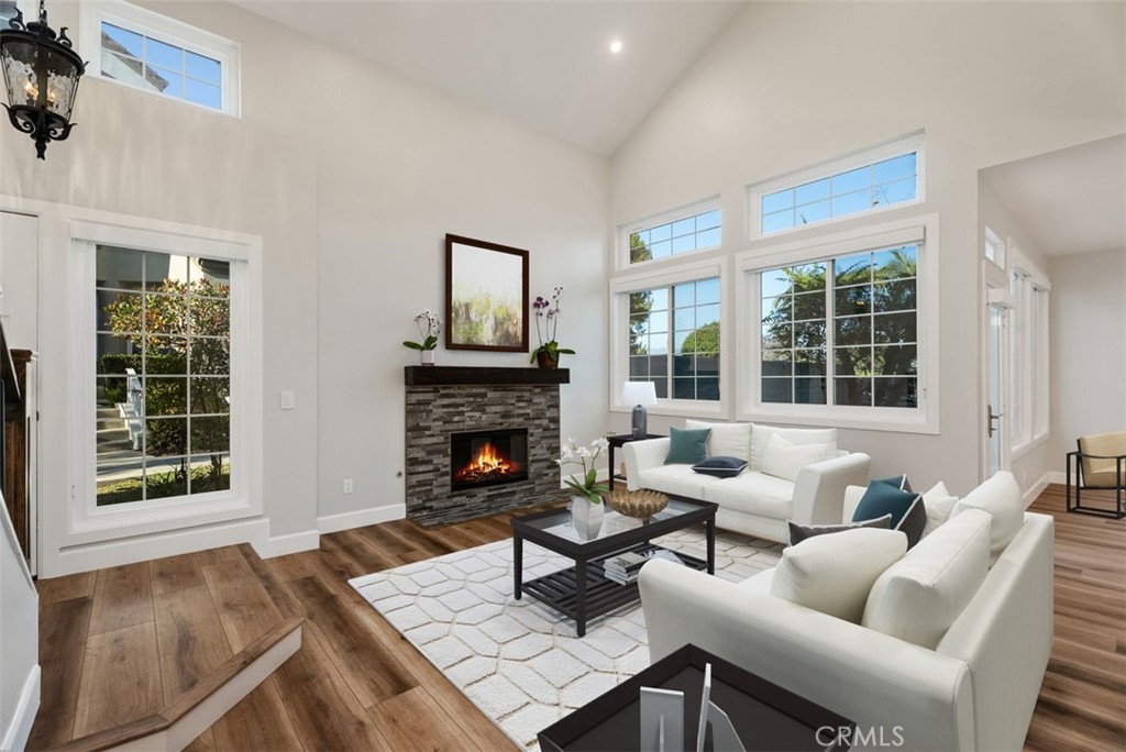 Staged Living room - 34 Cloudcrest, Aliso Viejo CA 92656 - photo 1