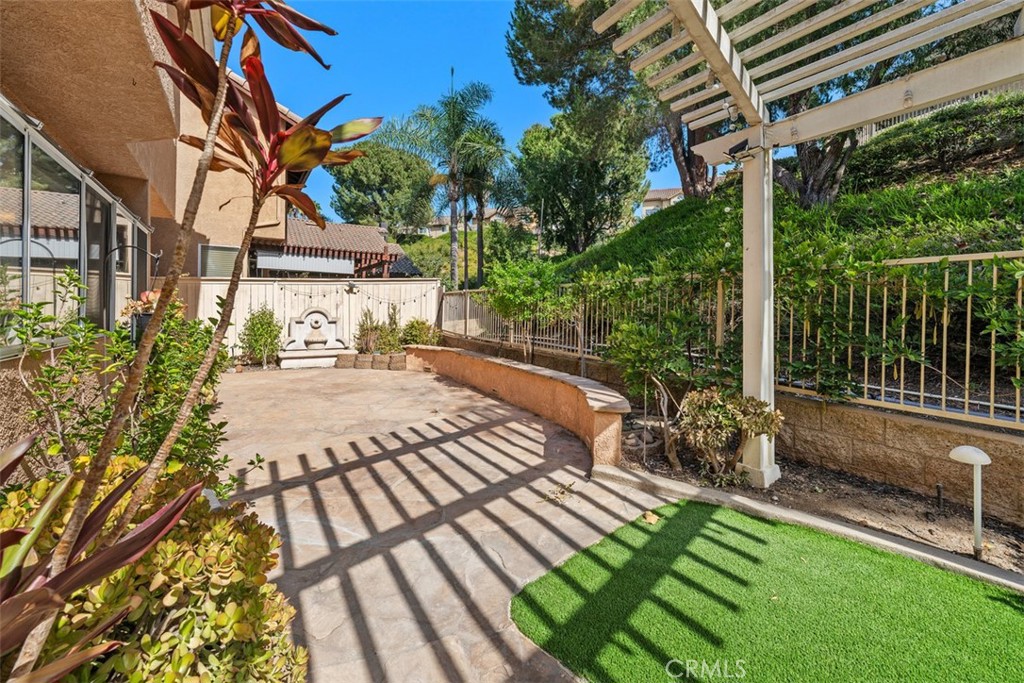 backyard patio area - 36 Tanglewood, Aliso Viejo CA 92656 - photo 30