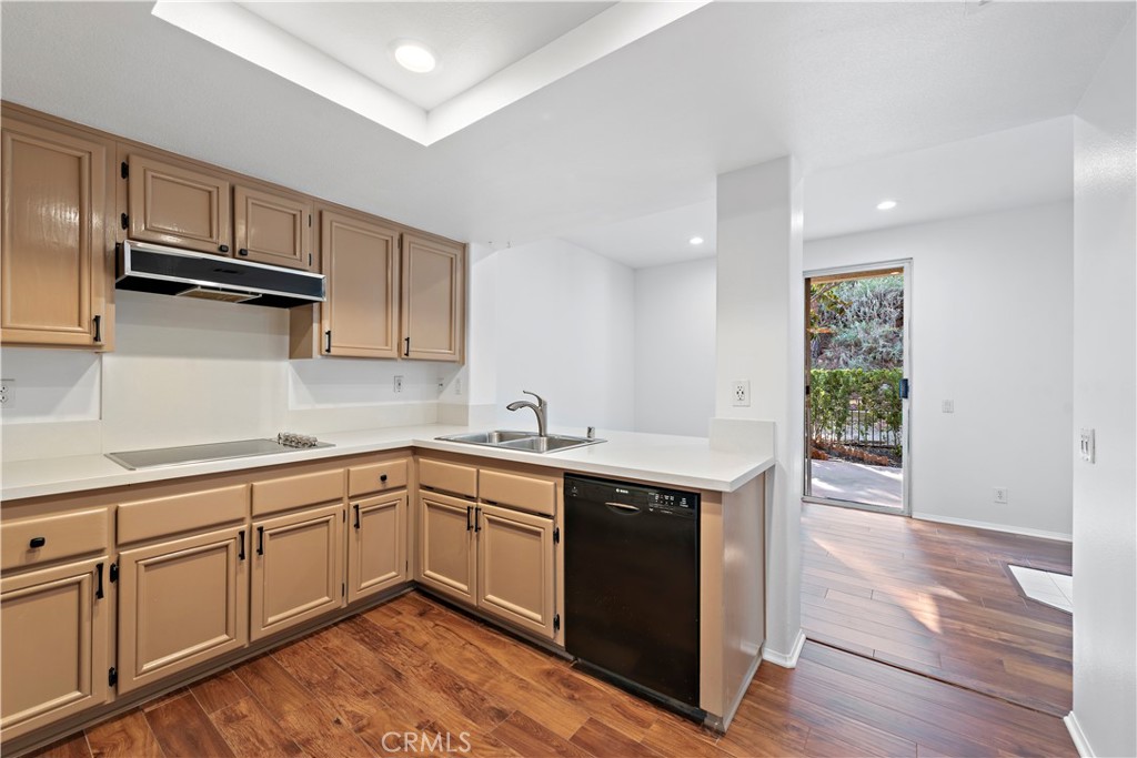 Upgraded kitchen with on trend black appliances. - 47 Donatello, Aliso Viejo CA 92656 - photo 9
