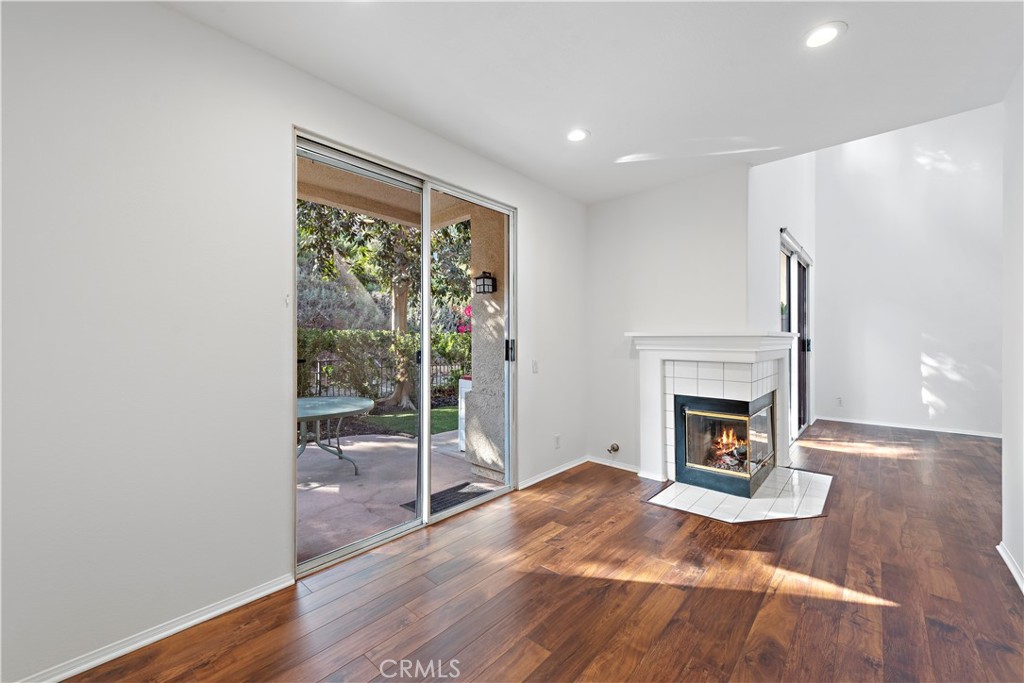Dining room/Family room view of the backyard. - 47 Donatello, Aliso Viejo CA 92656 - photo 12