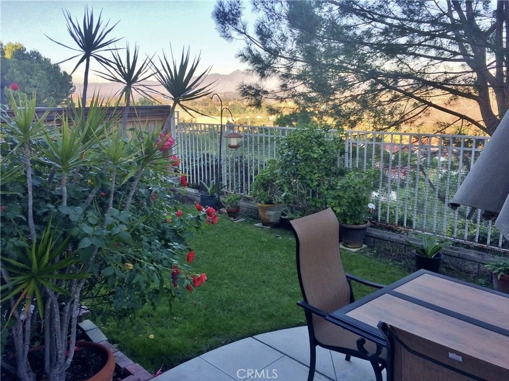 backyard with mountains view - 5 Camillo, Aliso Viejo CA 92656 - photo 7