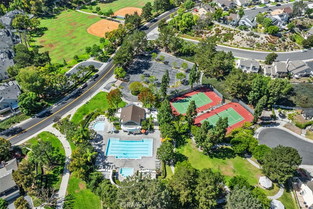 Aerial View of Glenwood Terrace Swimming Pool - 6 Briarglenn, Aliso Viejo CA 92656 - photo 41