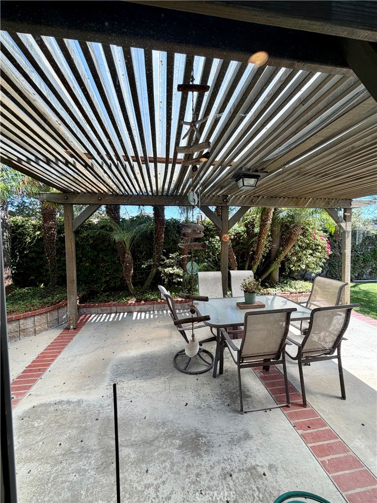 Covered patio for morning coffee and weekend barbecues - 6 Mallorn, Aliso Viejo CA 92656 - photo 12
