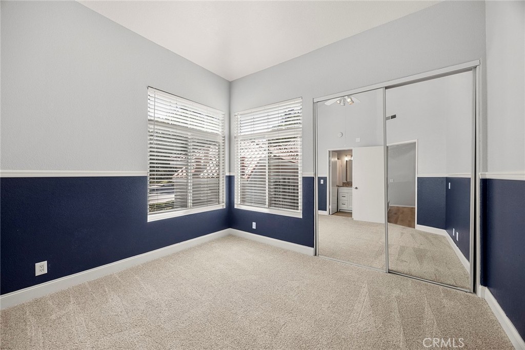 Actual view of the spacious secondary bedroom. - 66 Cinnamon Teal, Aliso Viejo CA 92656 - photo 27