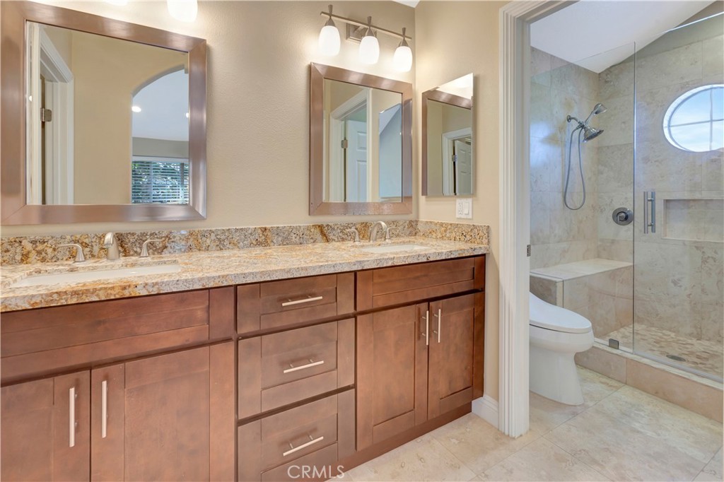Primary Bathroom with walk-in Shower - 84 Matisse, Aliso Viejo CA 92656 - photo 17