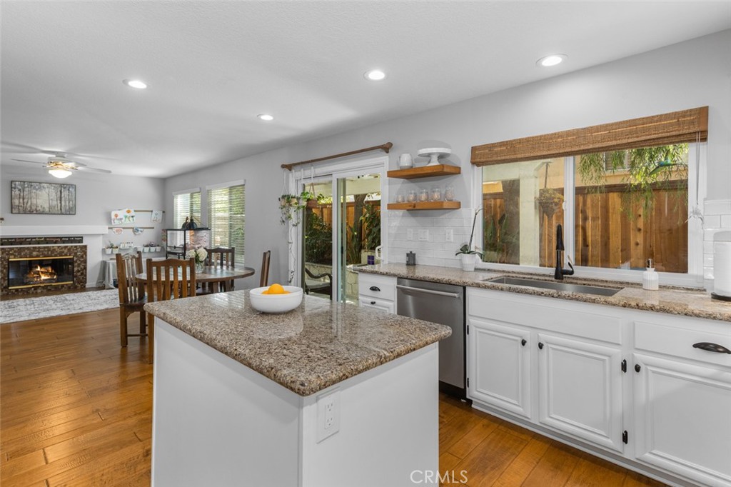 Kitchen opens to the Dining and Family rooms - 9 Sequoia, Aliso Viejo CA 92656 - photo 12