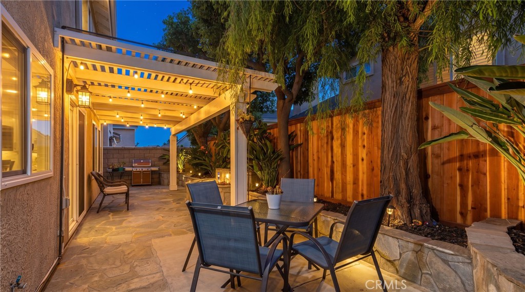 Lighting in the backyard creates a romantic atmosphere too - 9 Sequoia, Aliso Viejo CA 92656 - photo 16
