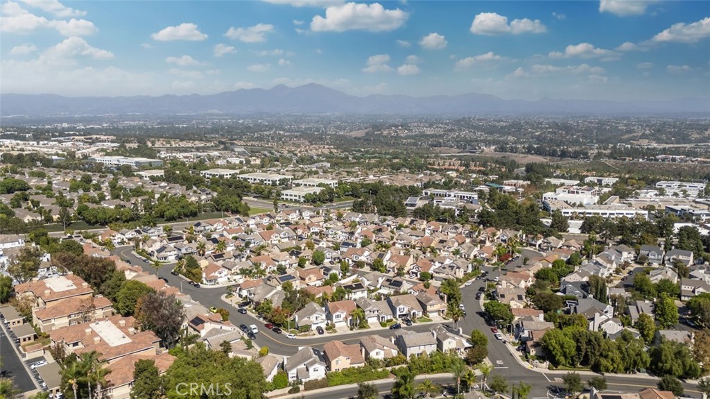Aerial image of Pacific Grove Neighborhood shows the entrance - 9 Sequoia, Aliso Viejo CA 92656 - photo 32
