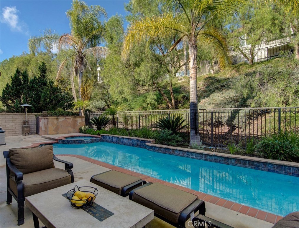 The private backyard is a wonderful setting for an afternoon pool party with family and friends. - 9 Vermilion Cliffs, Aliso Viejo CA 92656 - photo 1