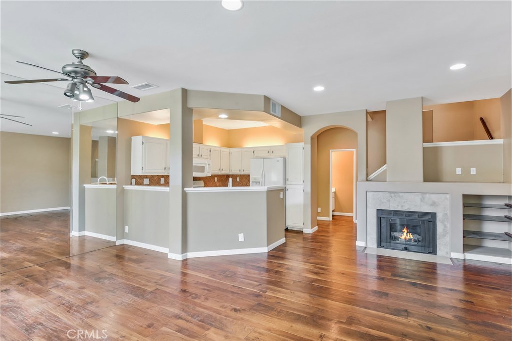 Another view of Living room, Dining room and Kitchen - 1069 S Positano, Anaheim Hills CA 92808 - photo 2