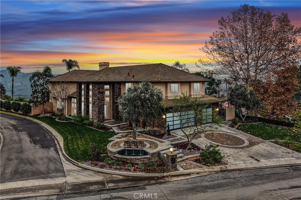 Sitting atop in a corner of a cul-de-sac location - 1145 S Tamarisk Drive, Anaheim Hills CA 92807 - photo 1