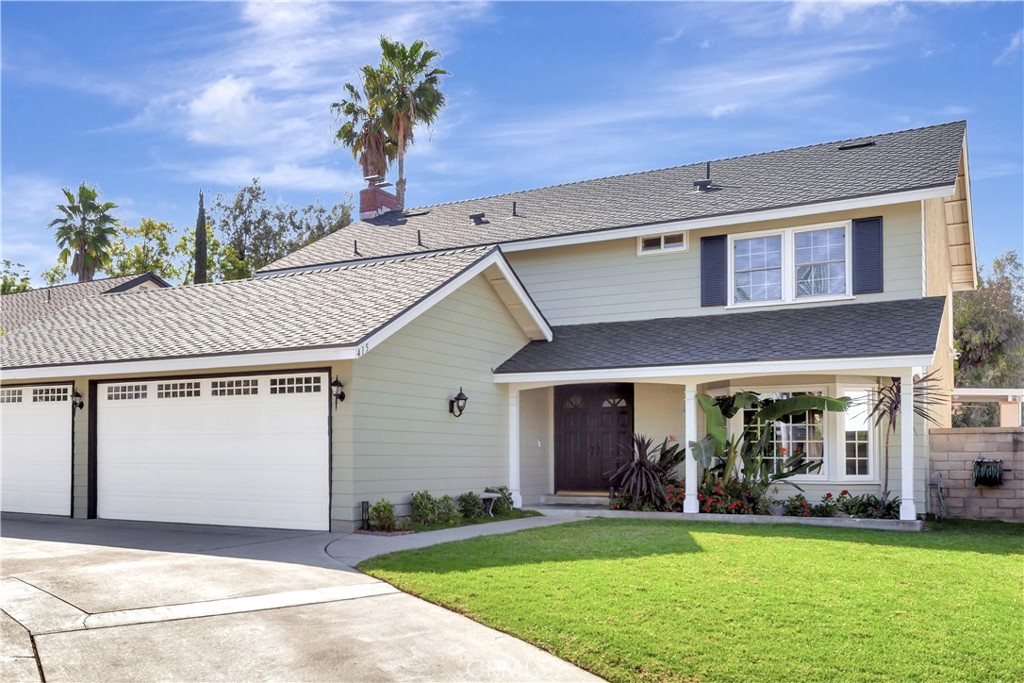 On a quiet cul de sac the story begins ... - 415 S Brook Lane, Anaheim Hills CA 92807 - photo 1