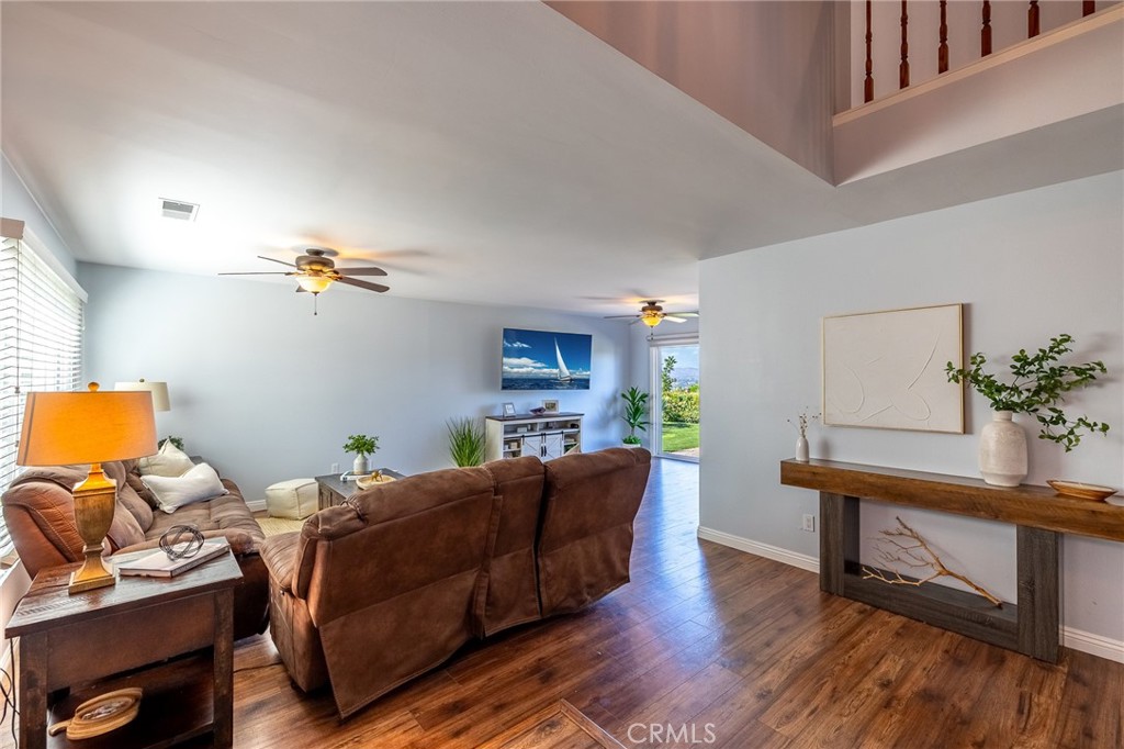 Opens to the Warm Living Room - 5217 E Rolling Hills Drive, Anaheim Hills CA 92807 - photo 12
