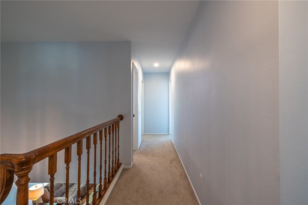 Upstairs Hallway to Bedrooms and Bathroom - 5217 E Rolling Hills Drive, Anaheim Hills CA 92807 - photo 33