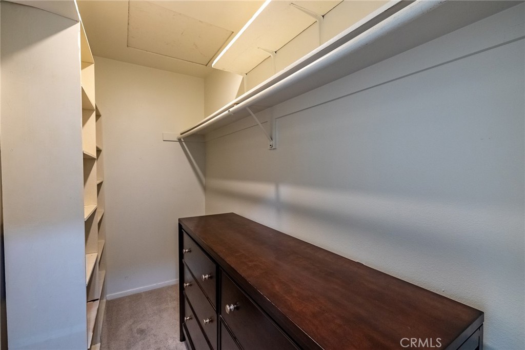 Primary bedroom has 2 large closets, including this walk-in closet - 5217 E Rolling Hills Drive, Anaheim Hills CA 92807 - photo 39