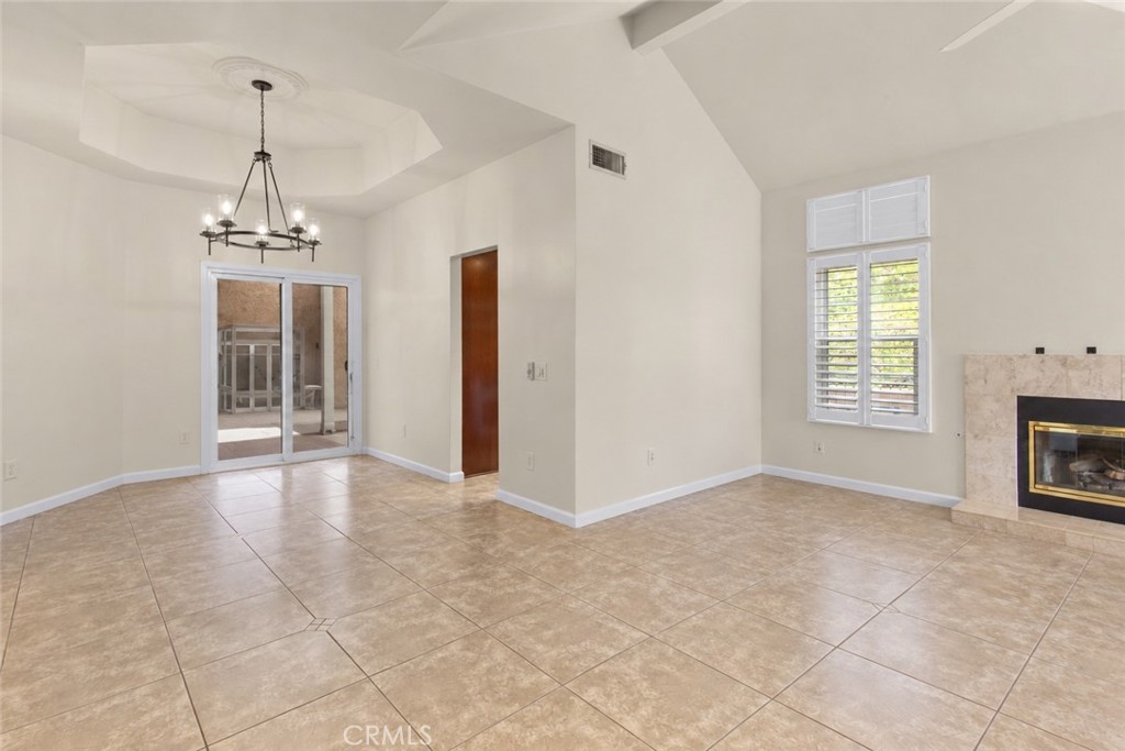 living room + dining area - 6118 E Garnet Circle, Anaheim Hills CA 92807 - photo 5