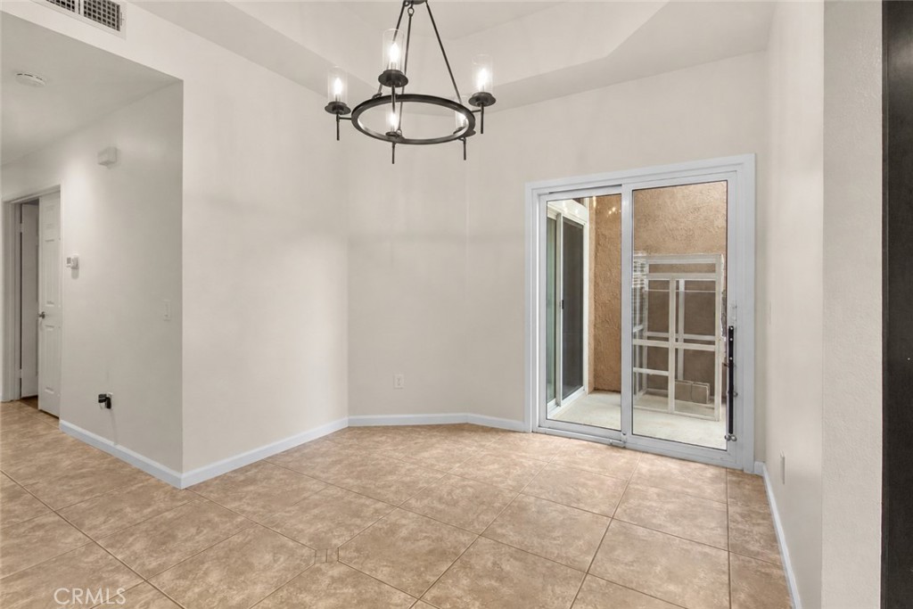 Dining room/ with sliding door. - 6118 E Garnet Circle, Anaheim Hills CA 92807 - photo 8