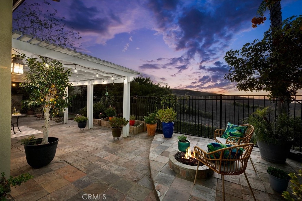 Sunset Views from the backyard - 721 S Lone Star Lane, Anaheim Hills CA 92807 - photo 1