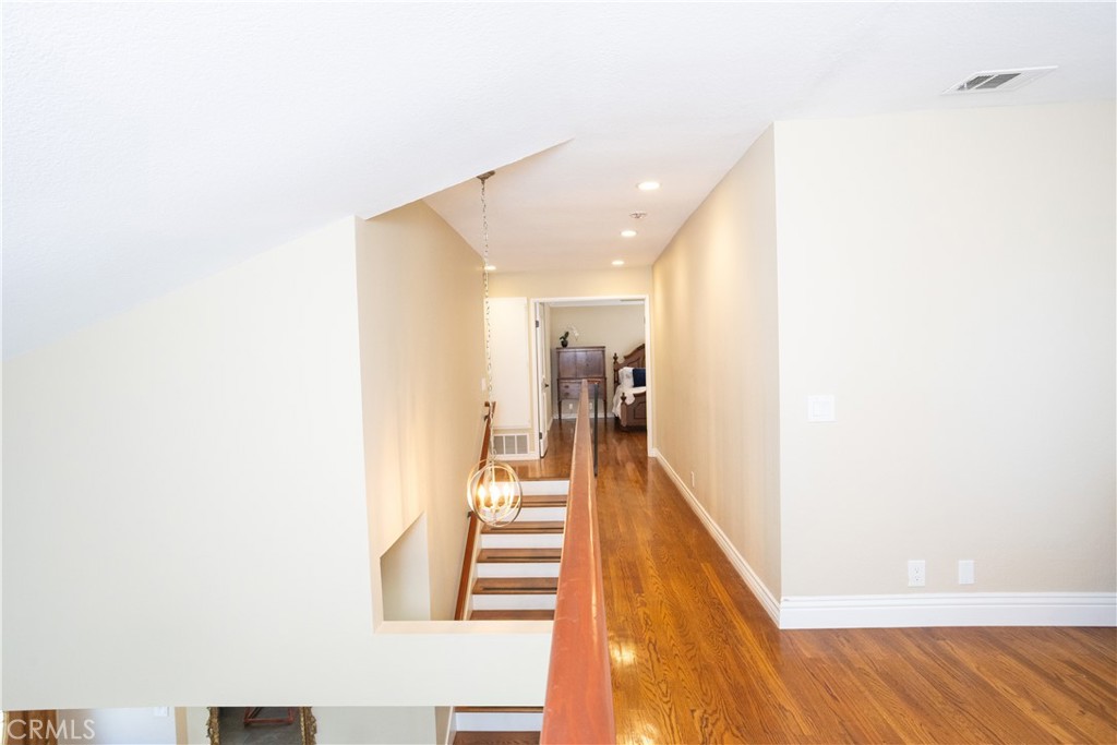 Hallway to the Upstaris Bedrooms - 8505 E Meadowridge, Anaheim Hills CA 92808 - photo 28