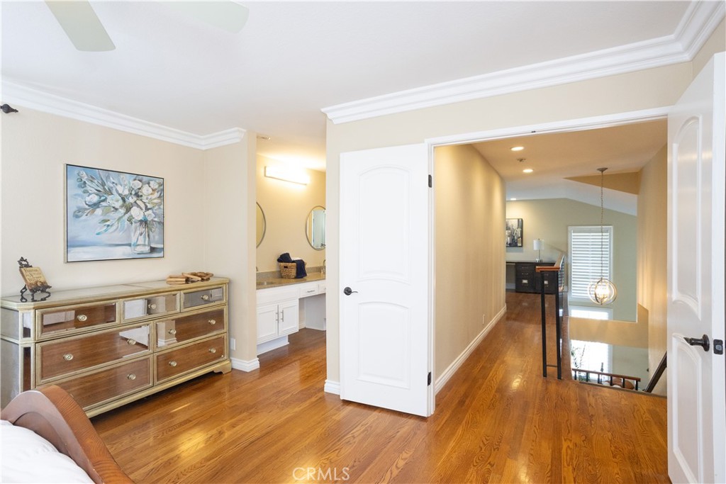 Beautiful Hardwood Flooring. - 8505 E Meadowridge, Anaheim Hills CA 92808 - photo 34