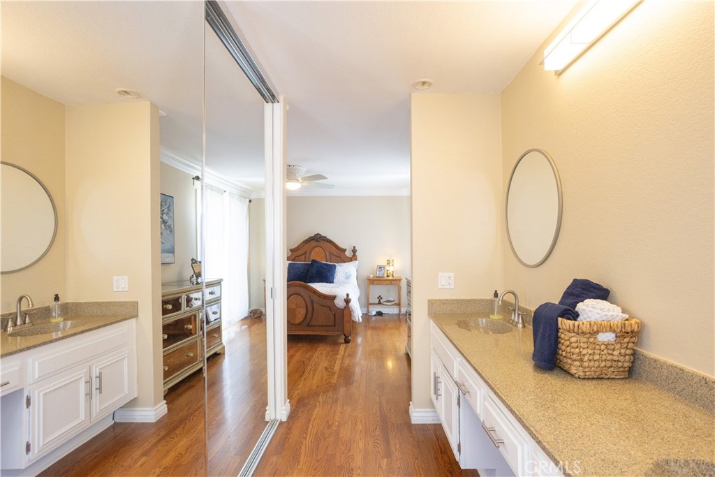 Primary Batheoom with Dual Sinks - 8505 E Meadowridge, Anaheim Hills CA 92808 - photo 36