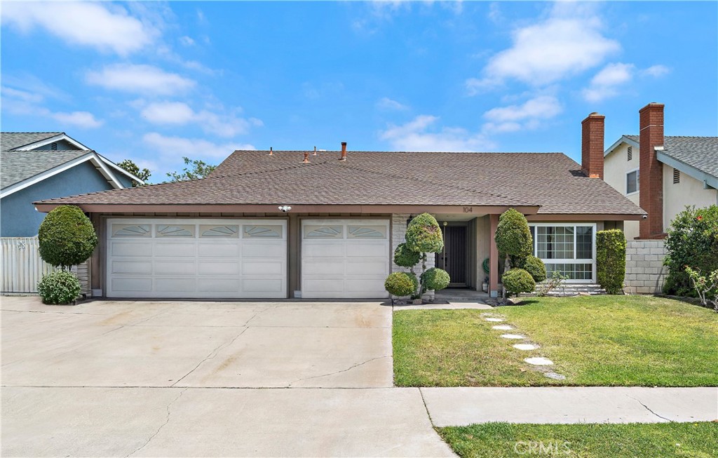 This home has it all! 4 BD, 3 BA (1 BD & 1 BA Down), 3 Car Garage, Pool, Spa, Inside Laundry, A/C, Dual Pane Windows, Ma - 104 S Carousel Street, Anaheim CA 92806 - photo 1
