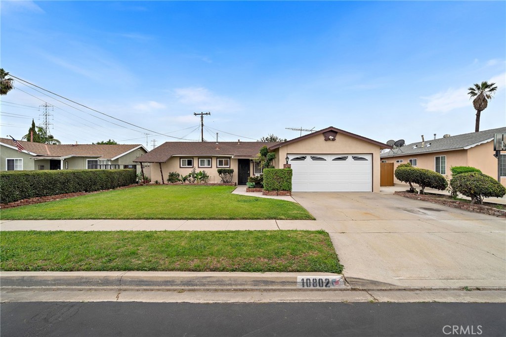 Charming 3 BD, 2 BA, 1580 SQFT Single Story Pool Home with Awesome Family Room Addition with Cathedral Ceiling and Brick - 10802 Mac Street, Anaheim CA 92804 - photo 1
