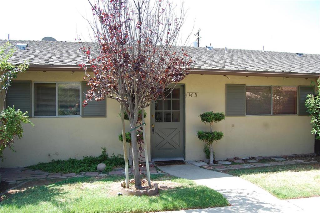 Single Story condo located in the Gated Community of The Pines. This is the Entry Doorway. Entry features Ceramic Tile F - 134 S Magnolia Avenue 14B, Anaheim CA 92804 - photo 1