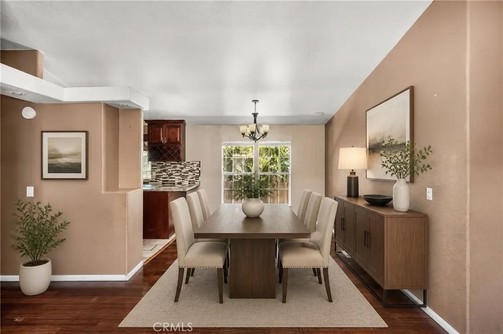 Dining Room Staged - 1616 S Euclid 71, Anaheim CA 92802 - photo 7