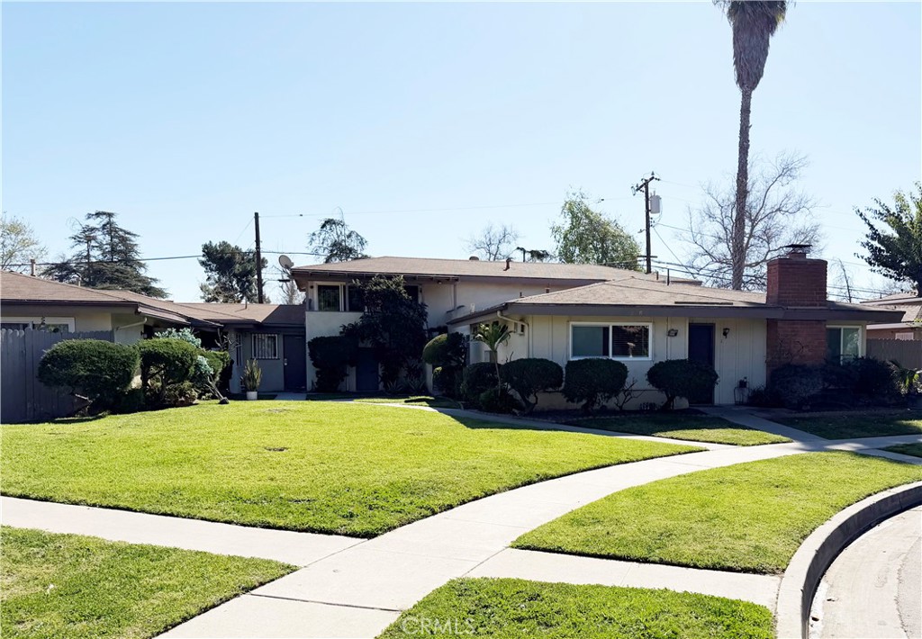 U-shaped complex. Three single story units and one unit upstairs. - 216 S Ridgeway Street, Anaheim CA 92804 - photo 1