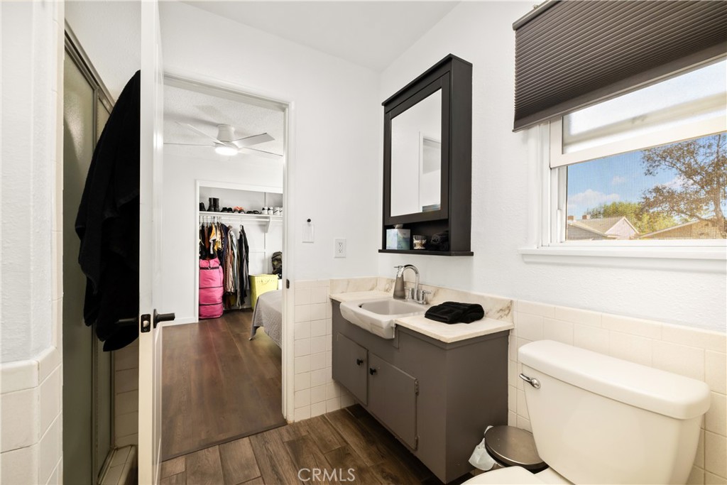 2nd Bathroom with access to 3rd bedroom and hallway - 2211 E Romneya Drive, Anaheim CA 92806 - photo 38