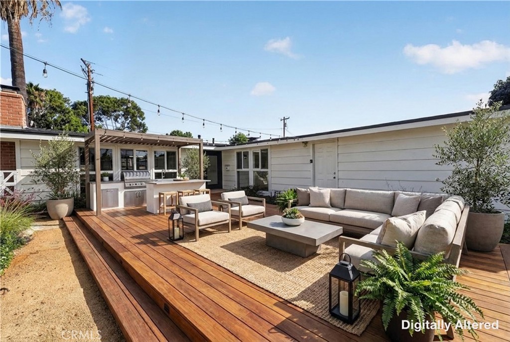 Courtyard- Digitally staged - 2381 W Transit, Anaheim CA 92804 - photo 7