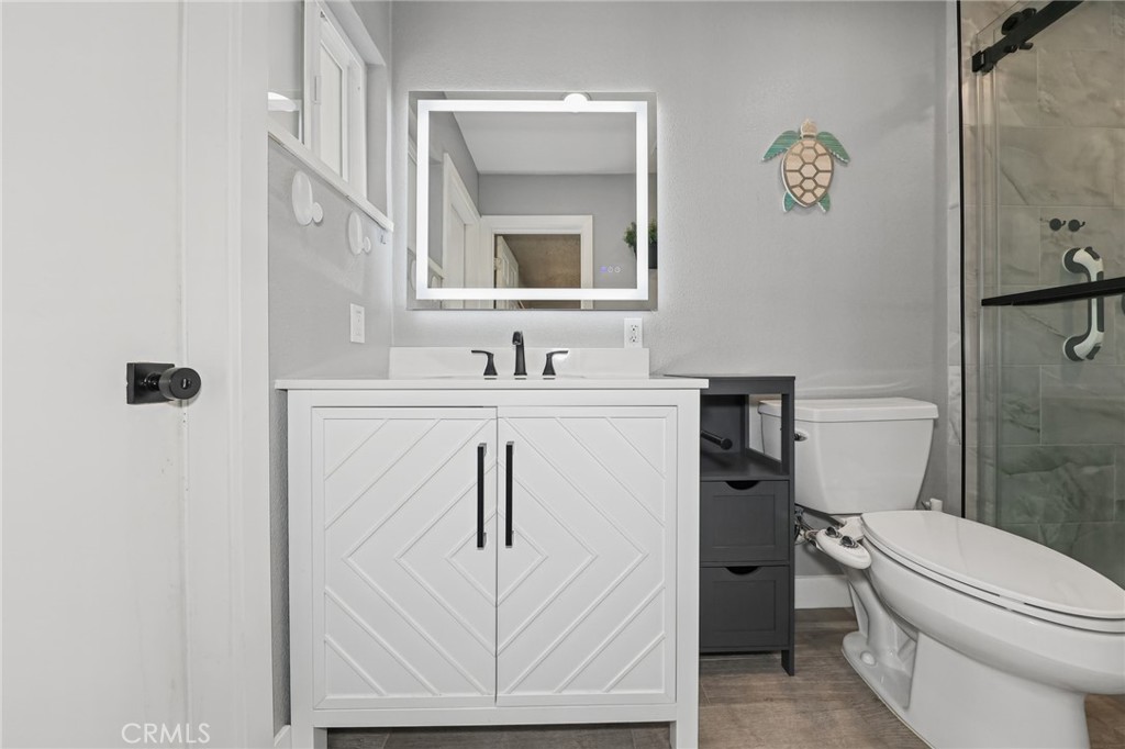 Primary Bathroom - 3122 W Glen Holly Drive, Anaheim CA 92804 - photo 33