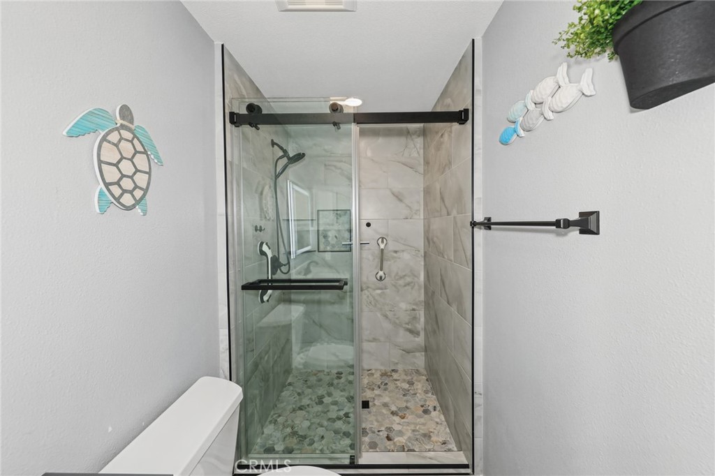 Primary Bathroom Shower - 3122 W Glen Holly Drive, Anaheim CA 92804 - photo 34