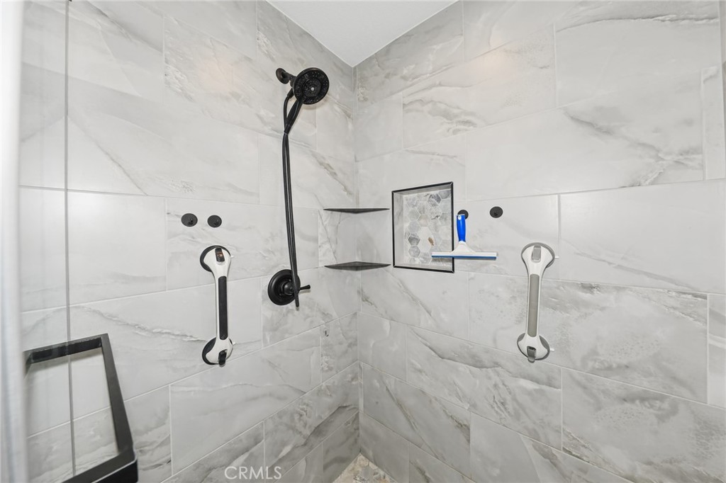 Primary Bathroom Shower - 3122 W Glen Holly Drive, Anaheim CA 92804 - photo 35