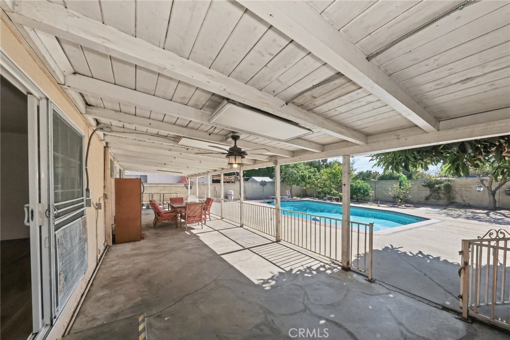 Back Patio - 3122 W Glen Holly Drive, Anaheim CA 92804 - photo 36