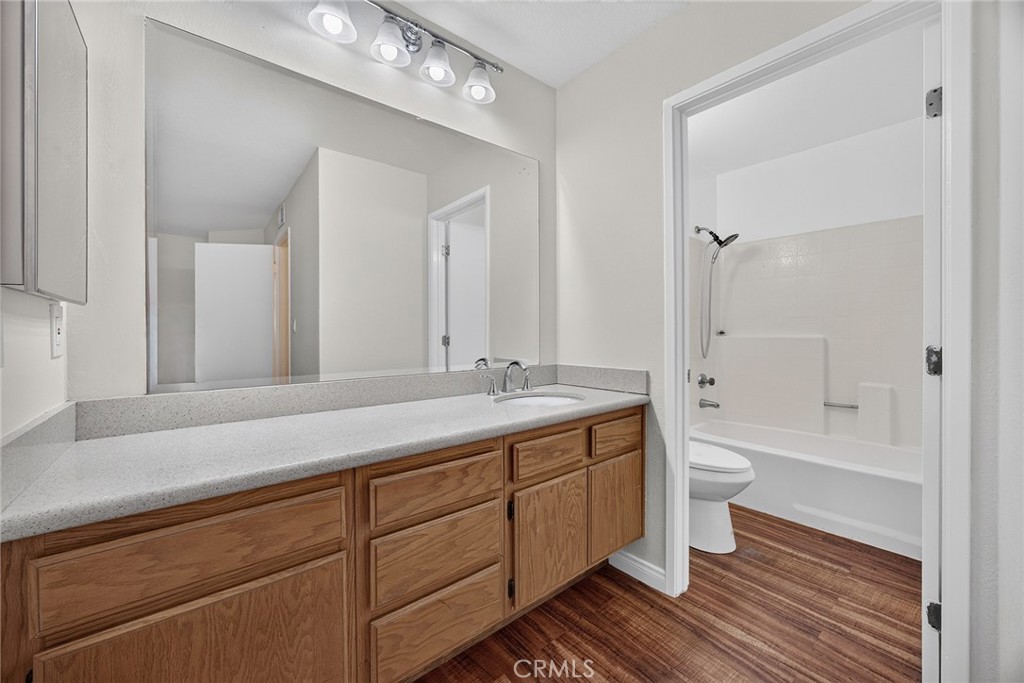 Primary bathroom - 3537 W Greentree Circle C, Anaheim CA 92804 - photo 19