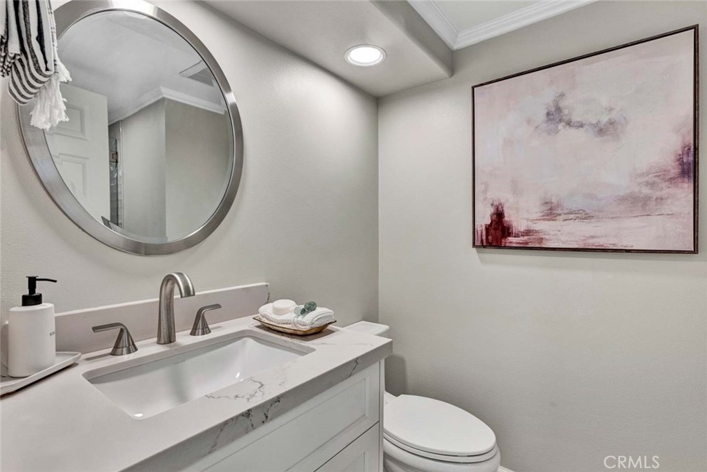 Downstairs bath - 394 S Smokeridge, Anaheim Hills CA 92807 - photo 26