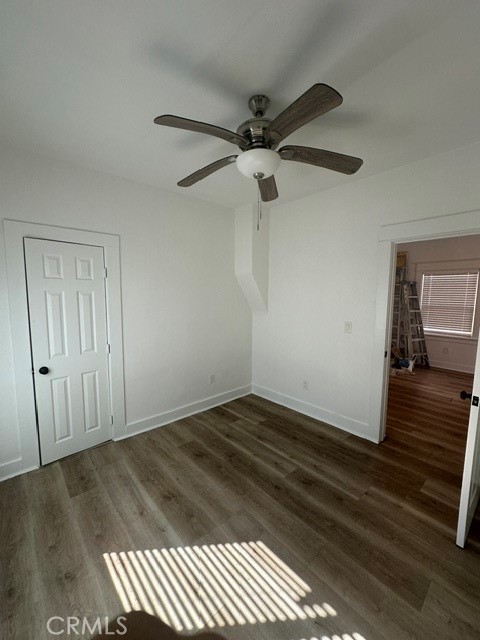 Bedroom #2 with ceiling fan - 423 S Helena, Anaheim CA 92805 - photo 10