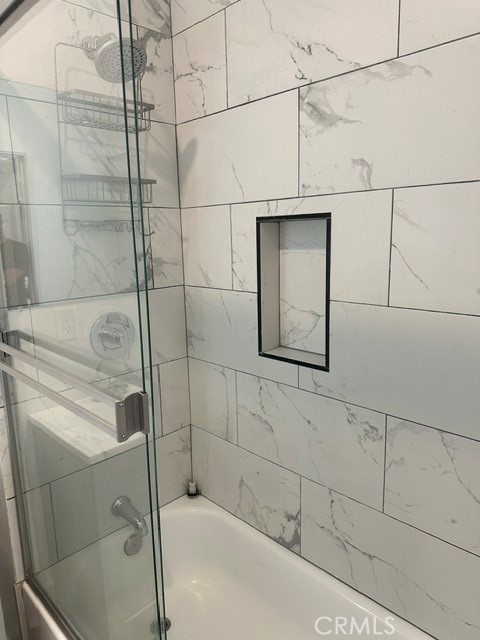 Shower with built-in nitch - 423 S Helena, Anaheim CA 92805 - photo 12