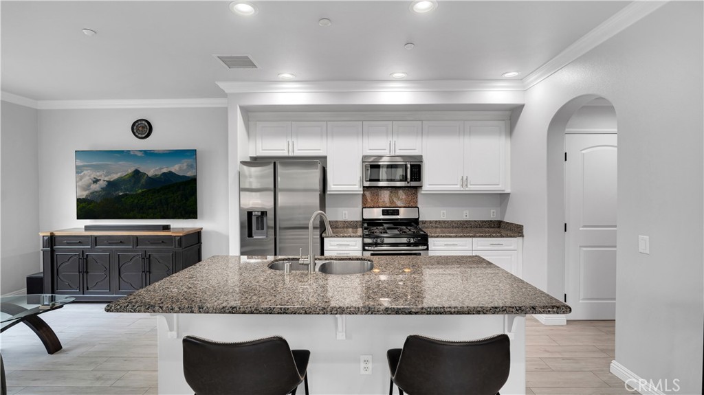 Kitchen with Center Island - 514 S Melrose, Anaheim CA 92805 - photo 4