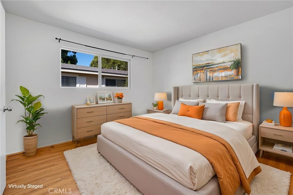 Virtually Staged Bedroom - 630 S Knott 31, Anaheim CA 92804 - photo 25
