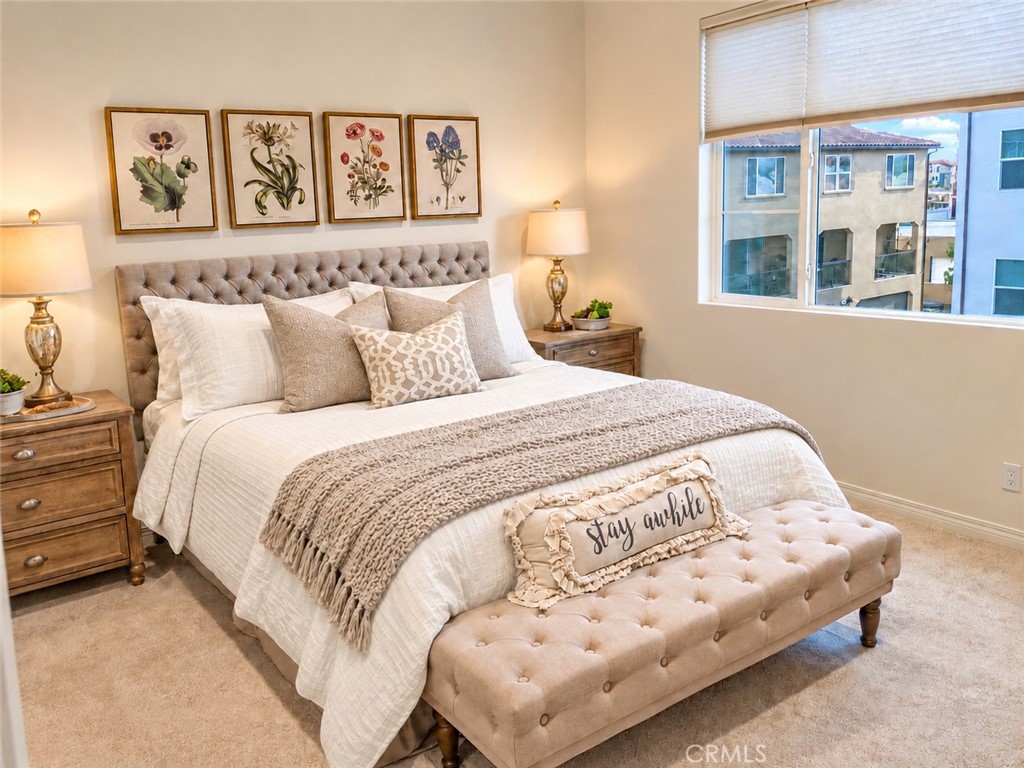 Master bedroom ai staged - 666 S District, Anaheim CA 92805 - photo 11