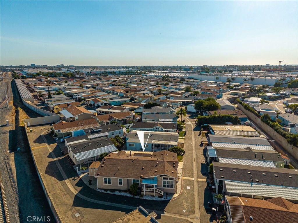 Ariel view of the Corner Lot location. - 70 Cherry, Anaheim CA 92801 - photo 43